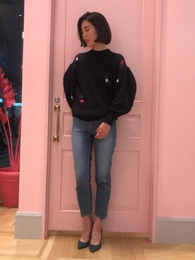「reefur」｜HARUKA ABEさん（レディース・169cm）の秋コーディネート