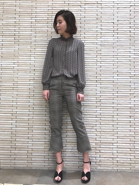「reefur」｜HARUKA ABEさん（レディース・169cm）の秋コーディネート
