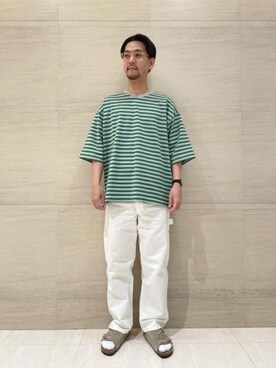 上田 泰史さん(メンズ・175cm)の夏コーディネート