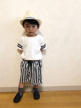Sotaさん（キッズ・80cm）の夏コーディネート