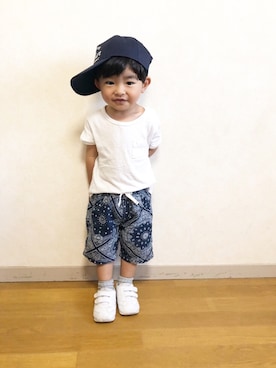 Sotaさん（キッズ・80cm）の夏コーディネート