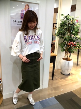 ORiental TRaffic大高さん（レディース・162cm）の春コーディネート