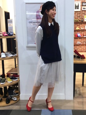 ORiental TRaffic大高さん（レディース・160cm）の春コーディネート