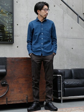 hiroshiさん（メンズ・173cm）の秋コーディネート