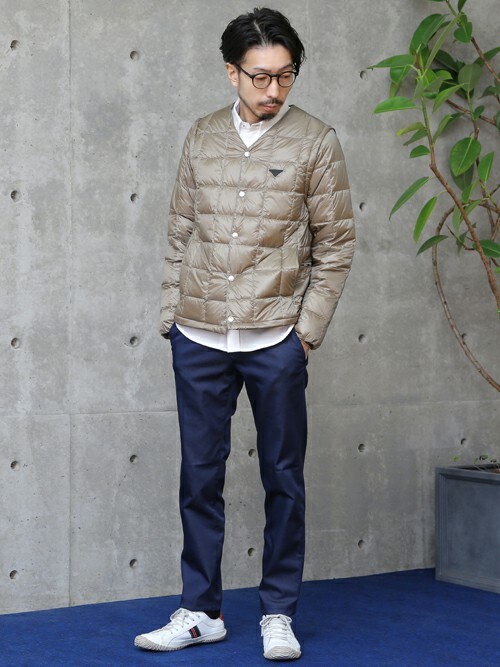 Hiroshi Men Smelrose Head Office Shop Staff Taionのダウンジャケット コートを使ったコーディネート Wear