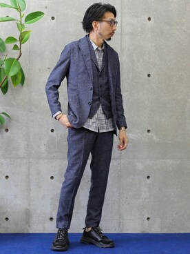 hiroshiさん（メンズ・173cm）の春コーディネート