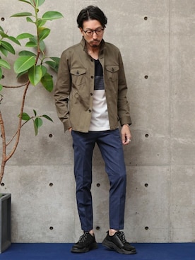 hiroshiさん（メンズ・173cm）の春コーディネート