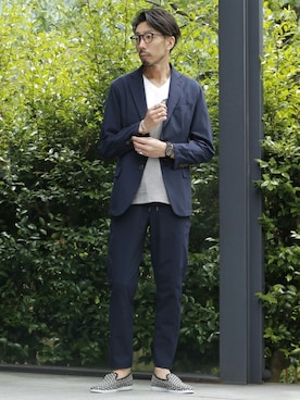 hiroshiさん（メンズ・173cm）の春コーディネート