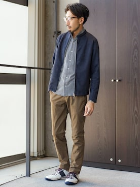 hiroshiさん（メンズ・173cm）の冬コーディネート