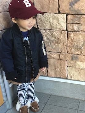 yukiiiiさん（キッズ・90cm）の冬コーディネート