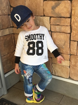 yukiiiiさん（キッズ・90cm）の春コーディネート