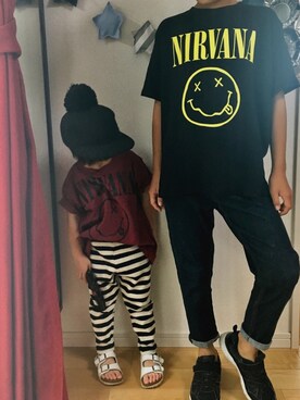 yukiiiiさん（キッズ・90cm）の夏コーディネート