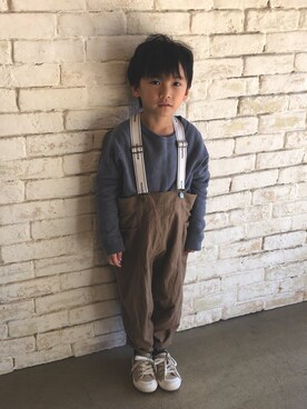 「2020年初コーデ」｜yukiiiiさん（キッズ・110cm）の冬コーディネート