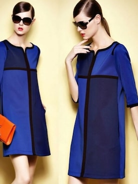 ワンピースを使った 幾何学模様 のレディース人気ファッションコーディネート Wear