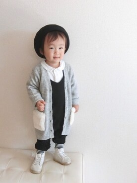 KOA🐨さん（キッズ・80cm）の秋コーディネート