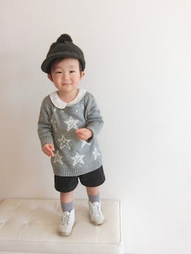 KOA🐨さん（キッズ・80cm）の秋コーディネート