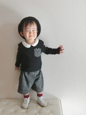 KOA🐨さん（キッズ・80cm）の冬コーディネート