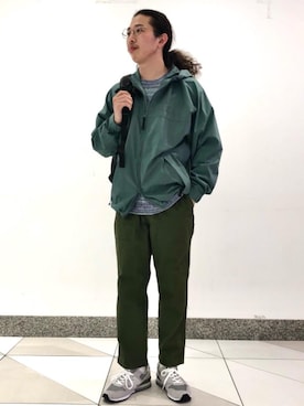「GLR/ lab」｜AKIRA SAKAGUCHIさん（メンズ・168cm）の冬コーディネート