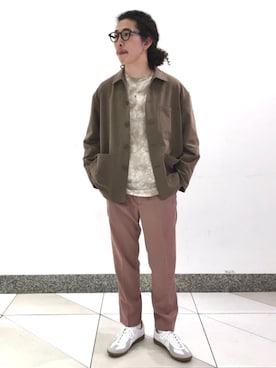 「GLR/ lab」｜AKIRA SAKAGUCHIさん（メンズ・168cm）の春コーディネート