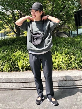 「GLR/ lab」｜AKIRA SAKAGUCHIさん（メンズ・168cm）の春コーディネート