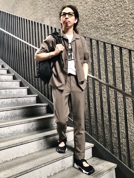 AKIRA SAKAGUCHIさん(メンズ・168cm)の春コーディネート