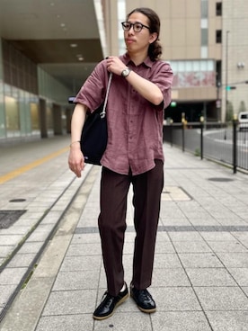 「■THE NORTH FACE」｜AKIRA SAKAGUCHIさん（メンズ・168cm）の春コーディネート