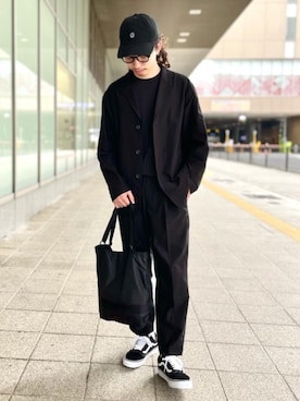 「ベーシック/トラッド」｜AKIRA SAKAGUCHIさん（メンズ・168cm）の夏コーディネート