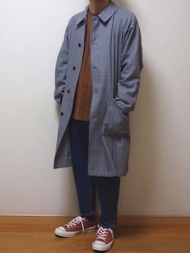 「Steven Alan（スティーブンアラン）のアイテム（その他アウター）」を使った、Sophさん（メンズ・168cm）の春コーディネート
