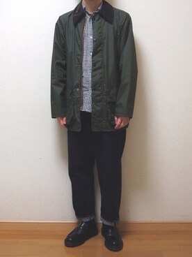 「BEAMS PLUS（ビームスプラス）のアイテム（ブルゾン）」を使った、Sophさん（メンズ・168cm）の秋コーディネート