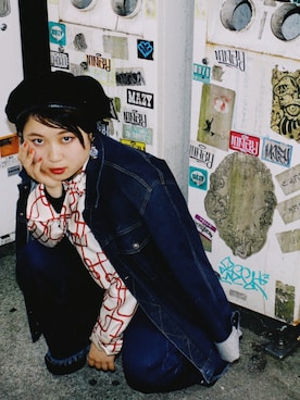 「MURUA（ムルーア）のアイテム（ピアス（両耳用））」を使った、Fashionとわたし さん（レディース・149cm）の春コーディネート