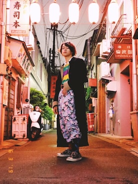 「ASIS（アズイズ）のアイテム」を使った、Fashionとわたし さん（メンズ・160cm）の夏コーディネート