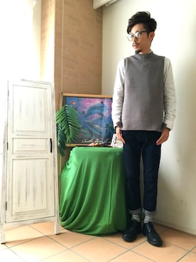 tsubasaさん（メンズ・172cm）の秋コーディネート