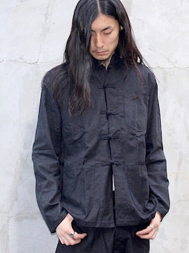 「SpinnerBait（スピナーベイト）のアイテム」を使った、望月貴太さん（メンズ・178cm）の冬コーディネート