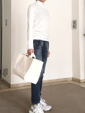 「RUCOLINE（ルコライン）のアイテム」を使った、sanさん（レディース・161cm）の春コーディネート