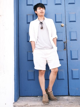 「Vanger（Vanger）のアイテム」を使った、Alexさん（メンズ・165cm）の夏コーディネート