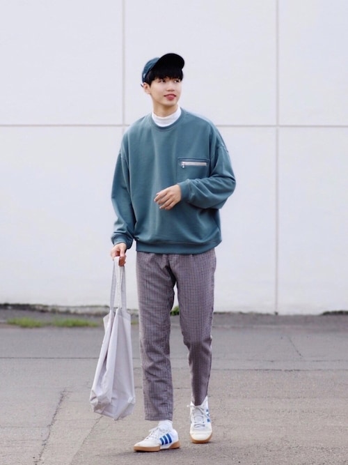 風早ゆうたさんのスウェットを使ったコーディネート Zozotown