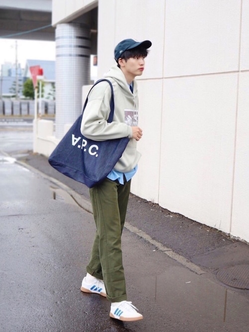   �����䂤������̃p�[�J�[�uMark Gonzales/�}�[�N�S���U���X MONO-MART �ʒ� �N���A�X���[�N�I�[�o�[�T�C�Y �v���I�[�o�[�p�[�J�[�iMark Gonzales�b�}�[�N�E�S���U���X�j�v���g�����R�[�f�B�l�[�g