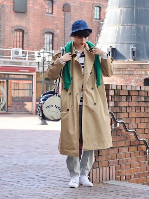 トレンチコートを使った ユニクロ のメンズ人気ファッションコーディネート Worldarchitecturefestival