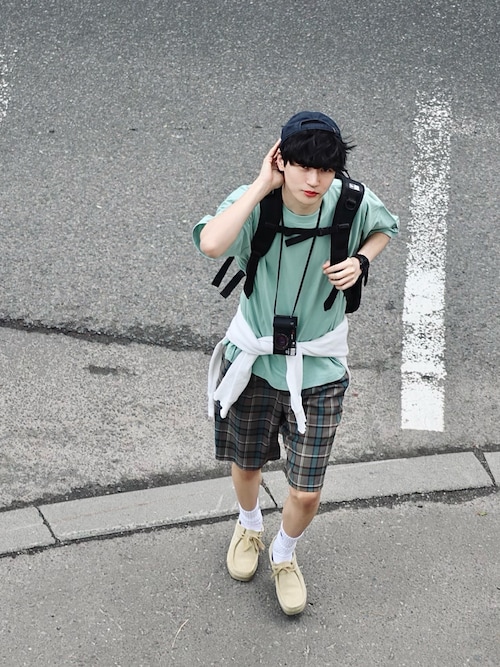 風早ゆうた New Eraのバックパック リュックを使ったコーディネート Wear