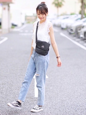 「Gregory」｜「アイテム（その他）」を使った、のこさん（レディース・161cm）の夏コーディネート