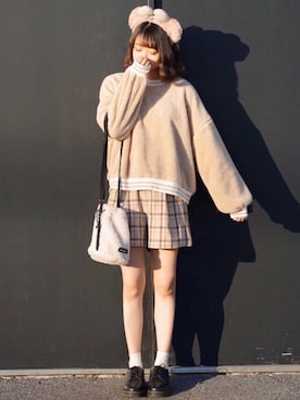 「やっぱりストリートが好き」｜「アイテム（その他）」を使った、のこさん（レディース・161cm）の秋コーディネート