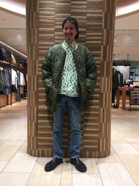 「Vernacolo（ベルナコッロ）のアイテム」を使った、horieさん（メンズ・170cm）の冬コーディネート