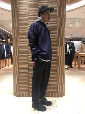 horieさん（メンズ・170cm）の冬コーディネート