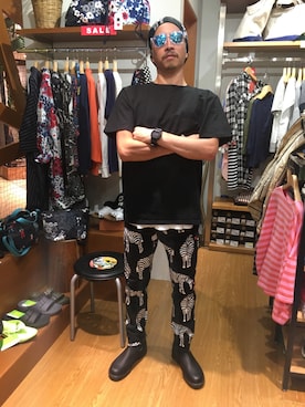 「Blundstone（ブランドストーン）のBlundstone/ブランドストーン　ｻｲﾄﾞｺﾞｱﾌﾞｰﾂ Men's（ブーツ）」を使った、horieさん（メンズ・170cm）の夏コーディネート