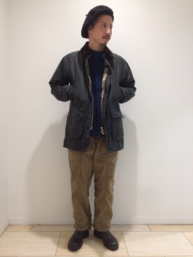 「アイテム（ブルゾン）」を使った、horieさん（メンズ・170cm・30代）の秋コーディネート