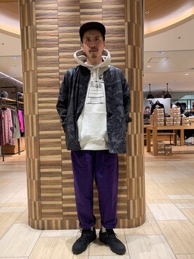 「アイテム（ブルゾン）」を使った、horieさん（メンズ・170cm・30代）の冬コーディネート
