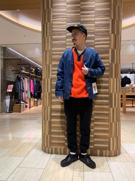 「アイテム（ブルゾン）」を使った、horieさん（メンズ・170cm・30代）の冬コーディネート