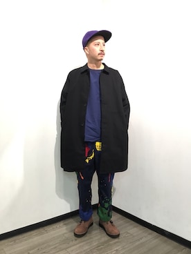 「ガラパン」｜「アイテム（ジャケット/アウター）」を使った、horieさん（メンズ・170cm）の冬コーディネート