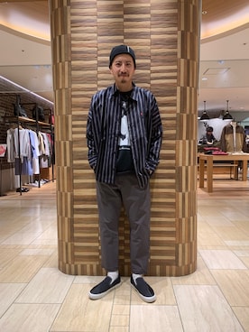 horieさん（メンズ・170cm）の冬コーディネート