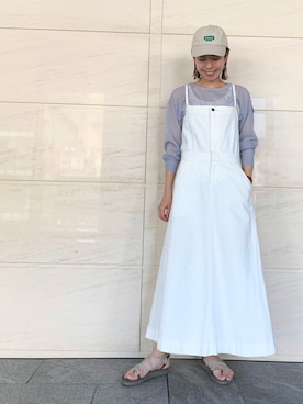 岡本さん（レディース・167cm）の春コーディネート